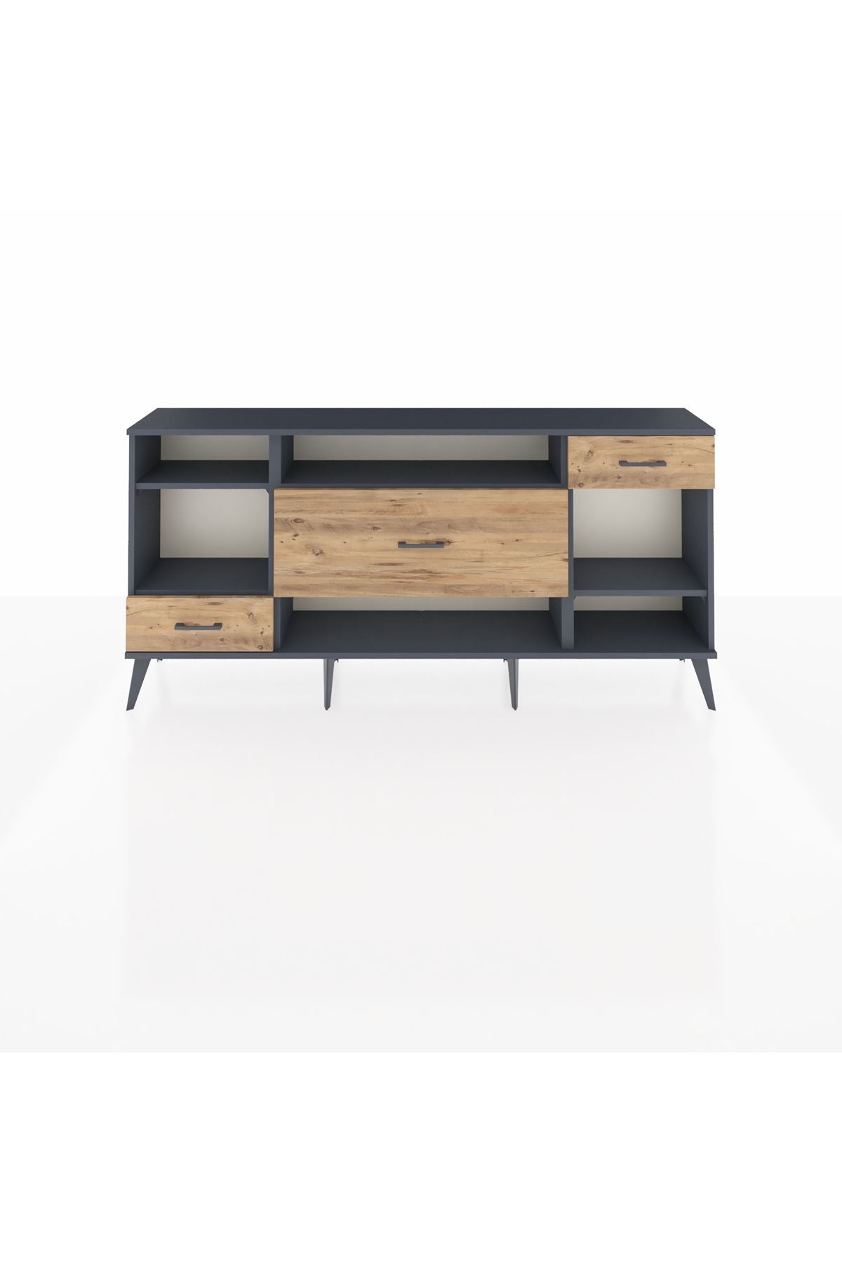 Arges Konsol 4 Raflı 3 Çekmeceli 176x30x83 - S148M021V18A