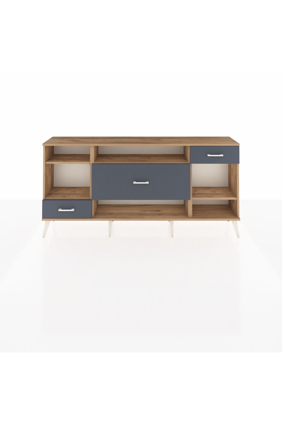Arges Konsol 4 Raflı 3 Çekmeceli 176x30x83 - S148M021V20A