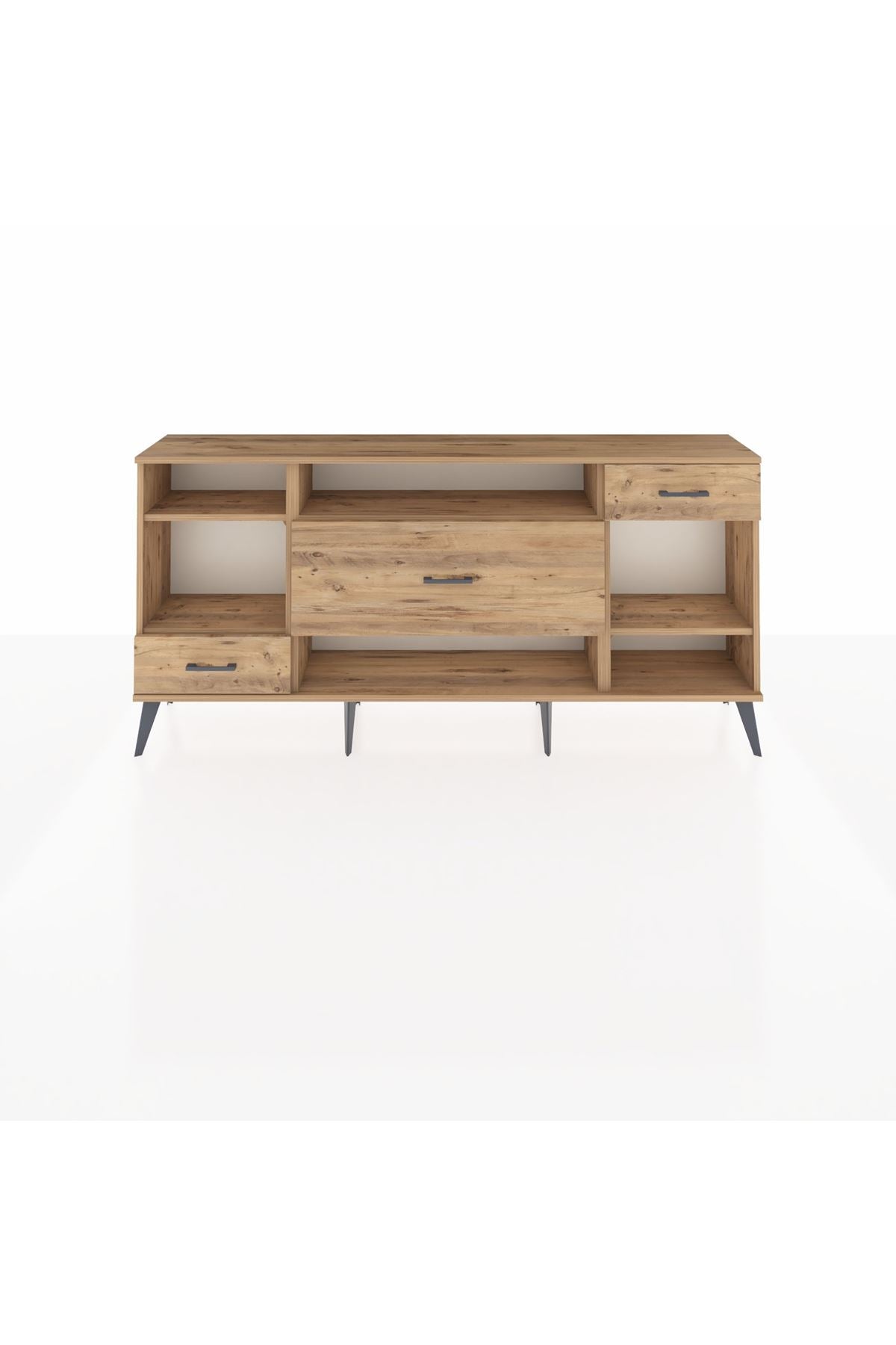 Arges Konsol 4 Raflı 3 Çekmeceli 176x30x83 - S148M021V21A