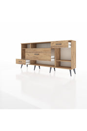 Arges Konsol 4 Raflı 3 Çekmeceli 176x30x83 - S148M021V21A