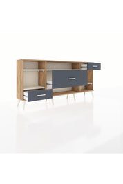Arges Konsol 4 Raflı 3 Çekmeceli 176x30x83 - S148M021V23A