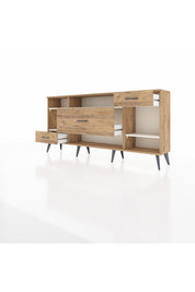 Arges Konsol 4 Raflı 3 Çekmeceli 176x30x83 - S148M021V24A