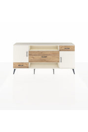 Arges Konsol 4 Raflı 3 Çekmeceli 2 Kapaklı 176x30x83 - S148M022V06A