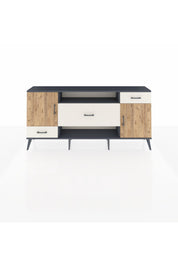 Arges Konsol 4 Raflı 3 Çekmeceli 2 Kapaklı 176x30x83 - S148M022V10A
