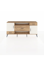 Arges Konsol 4 Raflı 3 Çekmeceli 2 Kapaklı 176x30x83 - S148M022V24A
