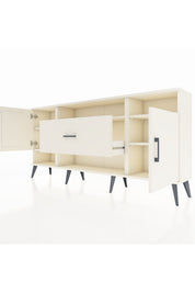 Arges Konsol 5 Raflı Tek Çekmeceli 2 Kapaklı 176x30x83 - S148M023V04A