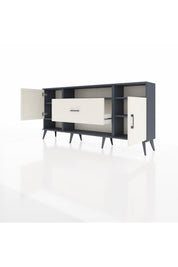 Arges Konsol 5 Raflı Tek Çekmeceli 2 Kapaklı 176x30x83 - S148M023V13A