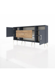Arges Konsol 5 Raflı Tek Çekmeceli 2 Kapaklı 176x30x83 - S148M023V18A