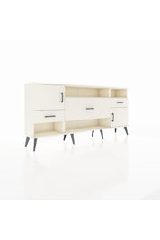Arges Konsol 3 Raflı 3 Çekmeceli 2 Kapaklı 176x30x83 - S148M024V04A