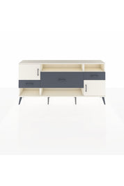 Arges Konsol 3 Raflı 3 Çekmeceli 2 Kapaklı 176x30x83 - S148M024V05A