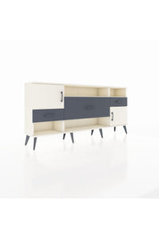 Arges Konsol 3 Raflı 3 Çekmeceli 2 Kapaklı 176x30x83 - S148M024V05A