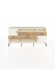 Arges Konsol 3 Raflı 3 Çekmeceli 2 Kapaklı 176x30x83 - S148M024V06A