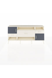 Arges Konsol 3 Raflı 3 Çekmeceli 2 Kapaklı 176x30x83 - S148M024V07A