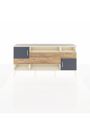 Arges Konsol 3 Raflı 3 Çekmeceli 2 Kapaklı 176x30x83 - S148M024V09A