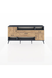 Arges Konsol 3 Raflı 3 Çekmeceli 2 Kapaklı 176x30x83 - S148M024V12A