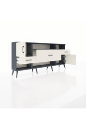 Arges Konsol 3 Raflı 3 Çekmeceli 2 Kapaklı 176x30x83 - S148M024V13A
