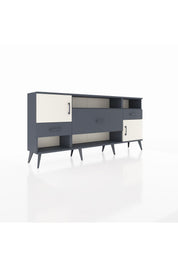 Arges Konsol 3 Raflı 3 Çekmeceli 2 Kapaklı 176x30x83 - S148M024V14A