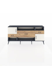 Arges Konsol 3 Raflı 3 Çekmeceli 2 Kapaklı 176x30x83 - S148M024V15A