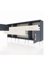 Arges Konsol 3 Raflı 3 Çekmeceli 2 Kapaklı 176x30x83 - S148M024V16A