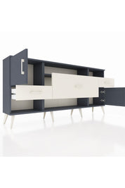 Arges Konsol 3 Raflı 3 Çekmeceli 2 Kapaklı 176x30x83 - S148M024V16A