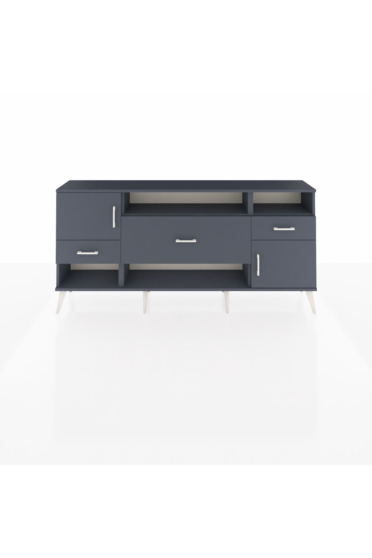 Arges Konsol 3 Raflı 3 Çekmeceli 2 Kapaklı 176x30x83 - S148M024V17A