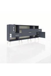 Arges Konsol 3 Raflı 3 Çekmeceli 2 Kapaklı 176x30x83 - S148M024V17A