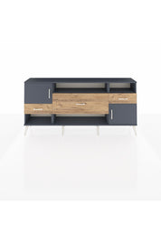 Arges Konsol 3 Raflı 3 Çekmeceli 2 Kapaklı 176x30x83 - S148M024V18A