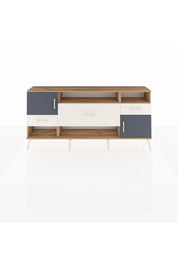 Arges Konsol 3 Raflı 3 Çekmeceli 2 Kapaklı 176x30x83 - S148M024V25A