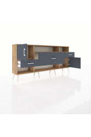 Arges Konsol 3 Raflı 3 Çekmeceli 2 Kapaklı 176x30x83 - S148M024V26A