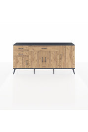 Arges Konsol 3 Raflı 3 Çekmeceli 4 Kapaklı 176x30x83 - S148M025V12A