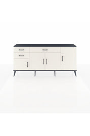 Arges Konsol 3 Raflı 3 Çekmeceli 4 Kapaklı 176x30x83 - S148M025V13A