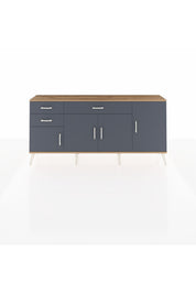 Arges Konsol 3 Raflı 3 Çekmeceli 4 Kapaklı 176x30x83 - S148M025V26A