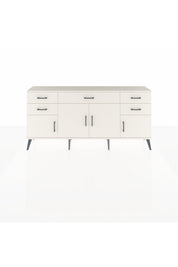 Arges Konsol Tek Raflı 5 Çekmeceli 4 Kapaklı 176x30x83 - S148M026V04A