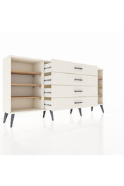Arges Konsol 6 Raflı 4 Çekmeceli 176x30x83 - S148M027V01A