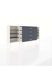 Arges Konsol 6 Raflı 4 Çekmeceli 176x30x83 - S148M027V08A