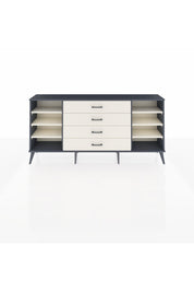 Arges Konsol 6 Raflı 4 Çekmeceli 176x30x83 - S148M027V13A