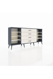 Arges Konsol 6 Raflı 4 Çekmeceli 176x30x83 - S148M027V13A