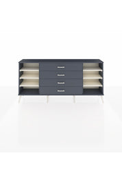Arges Konsol 6 Raflı 4 Çekmeceli 176x30x83 - S148M027V14A