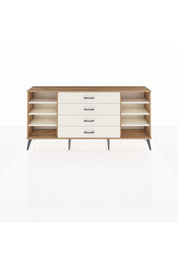 Arges Konsol 6 Raflı 4 Çekmeceli 176x30x83 - S148M027V22A