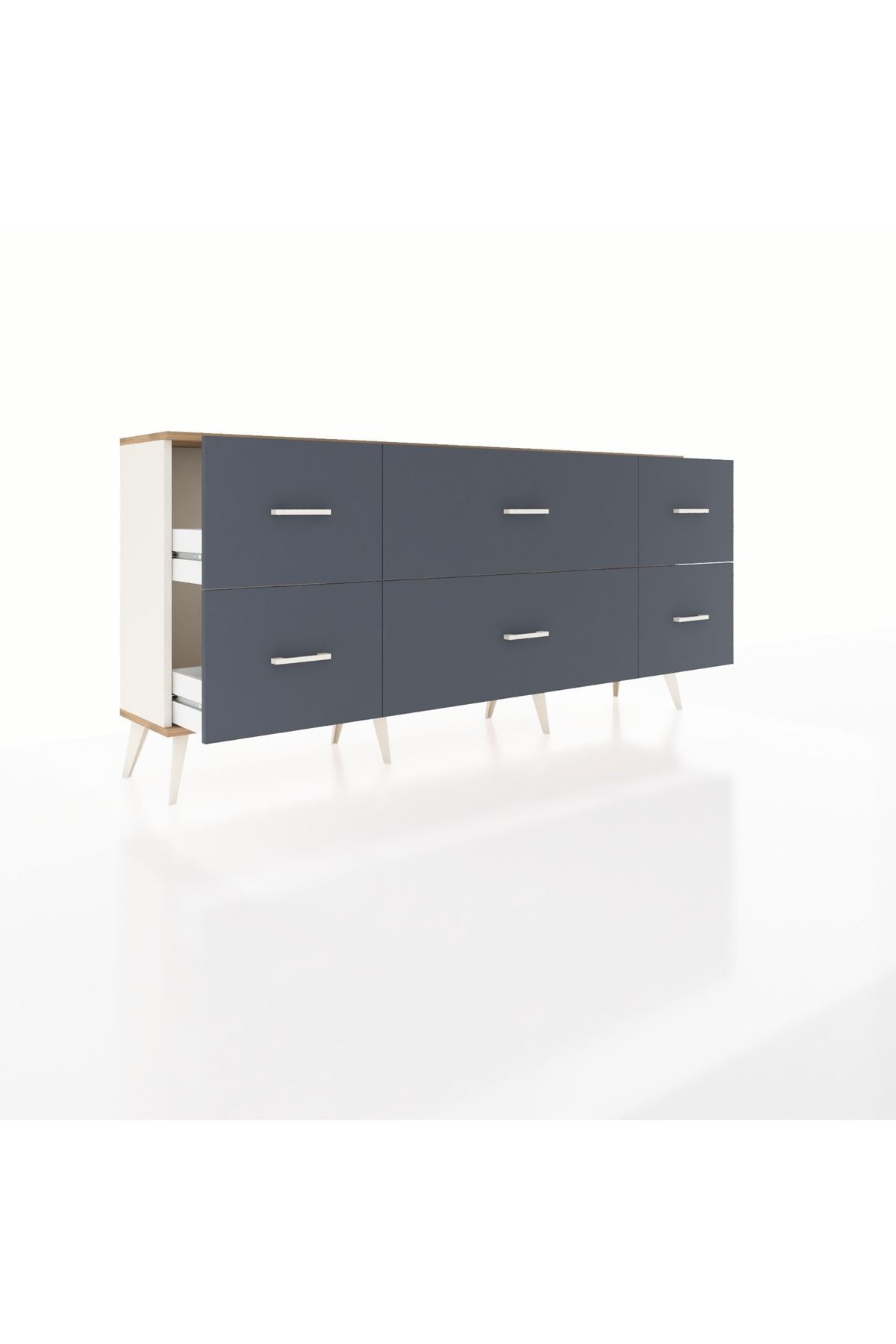 Arges Konsol 6 Çekmeceli 176x30x83 - S148M028V05A