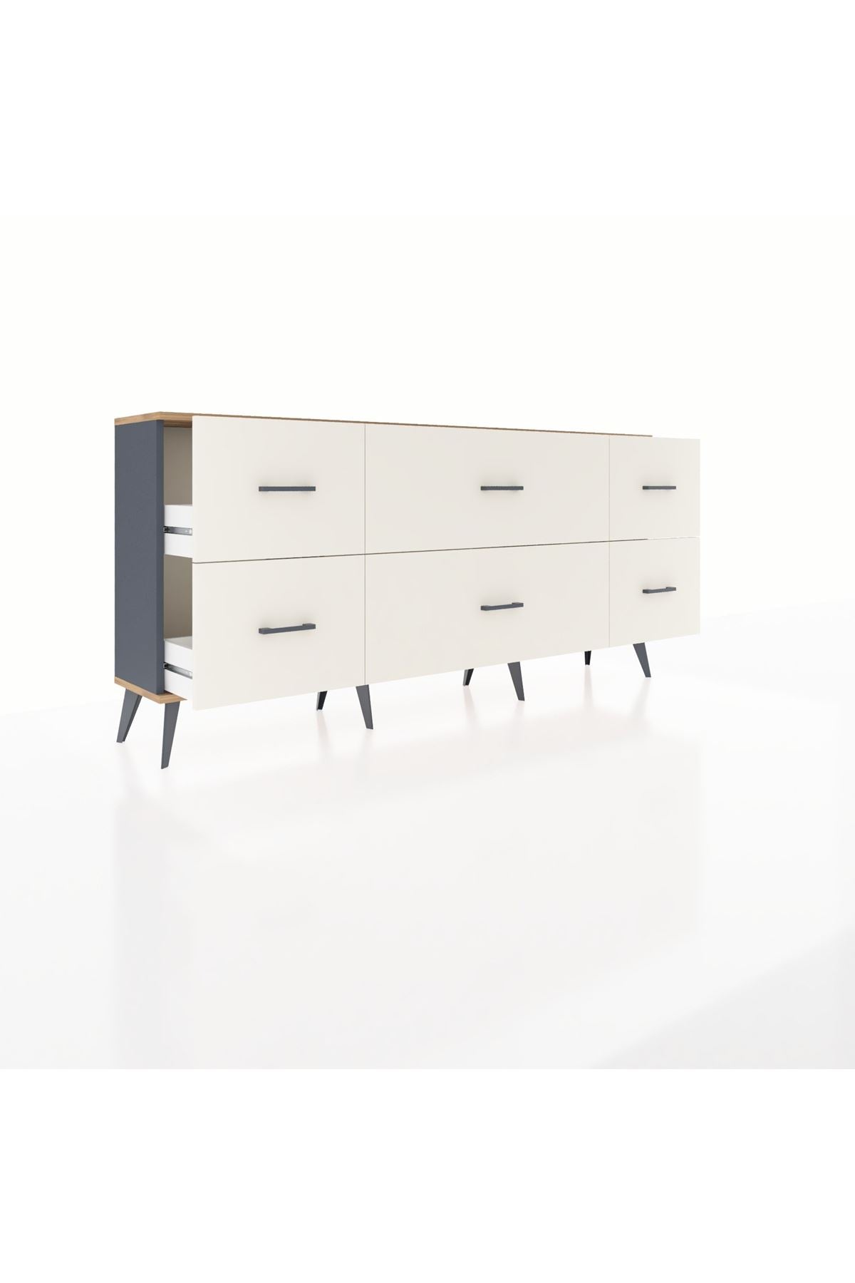 Arges Konsol 6 Çekmeceli 176x30x83 - S148M028V10A