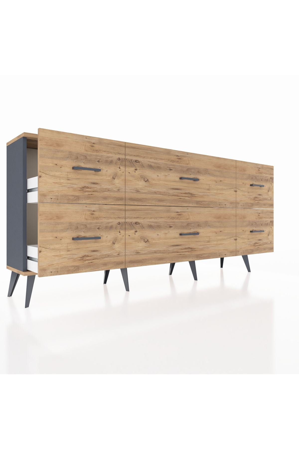Arges Konsol 6 Çekmeceli 176x30x83 - S148M028V12A