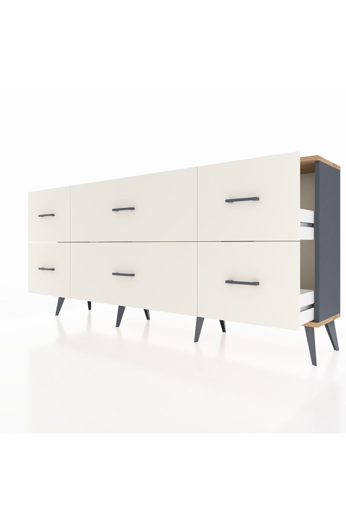Arges Konsol 6 Çekmeceli 176x30x83 - S148M028V13A