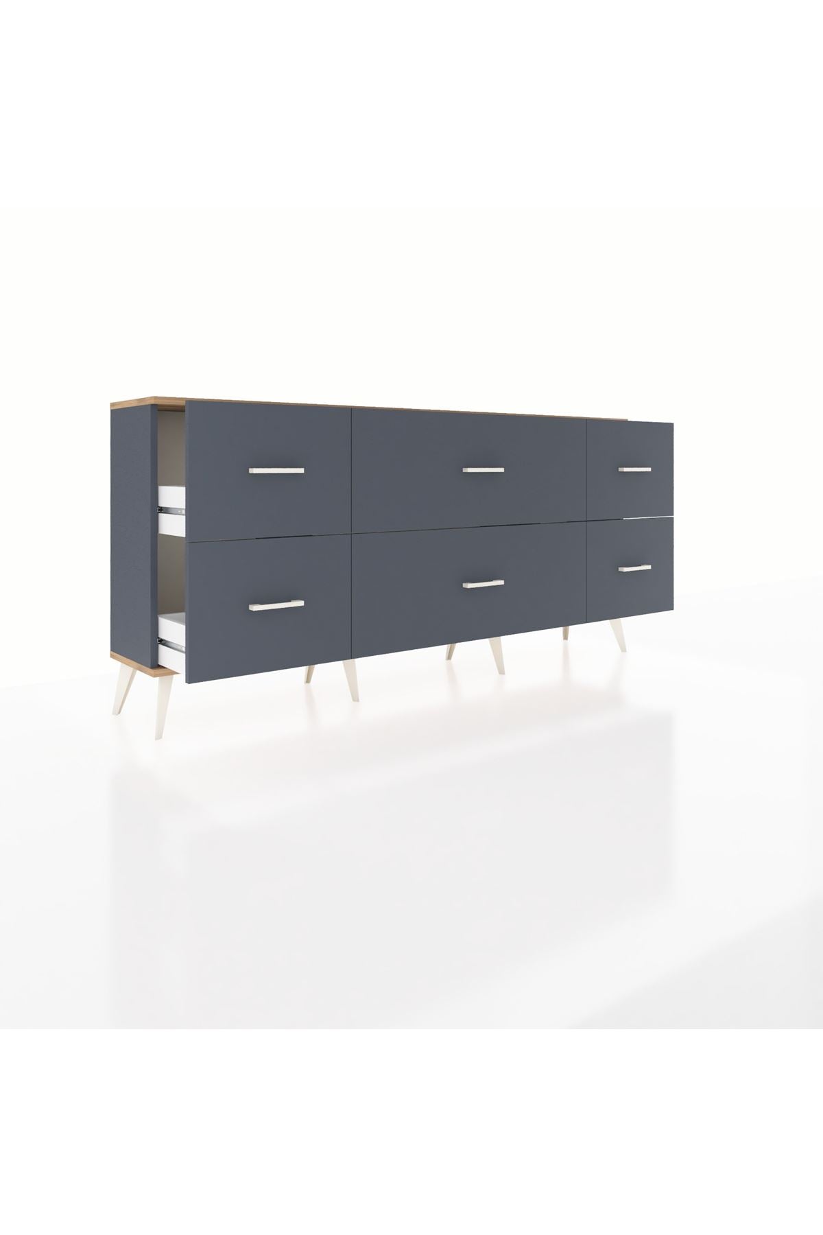 Arges Konsol 6 Çekmeceli 176x30x83 - S148M028V14A