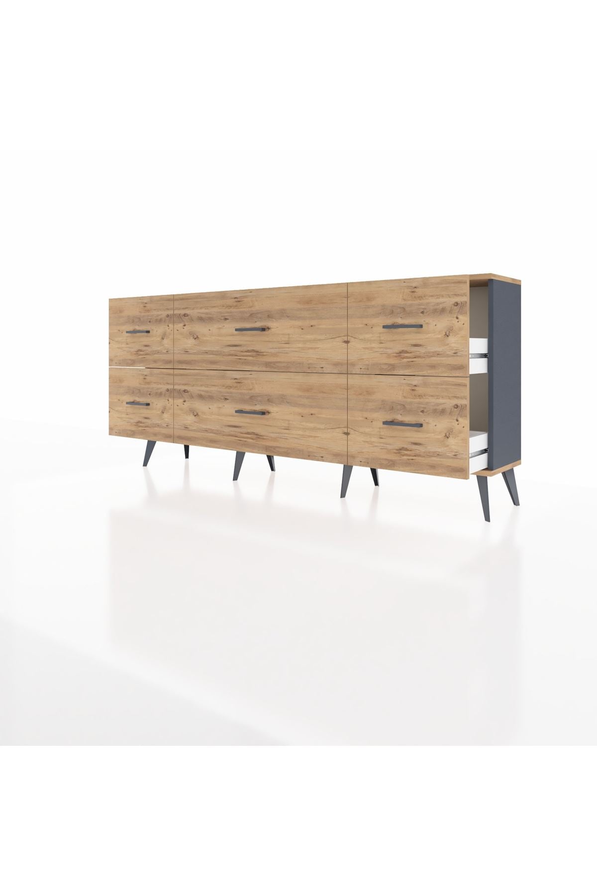 Arges Konsol 6 Çekmeceli 176x30x83 - S148M028V15A