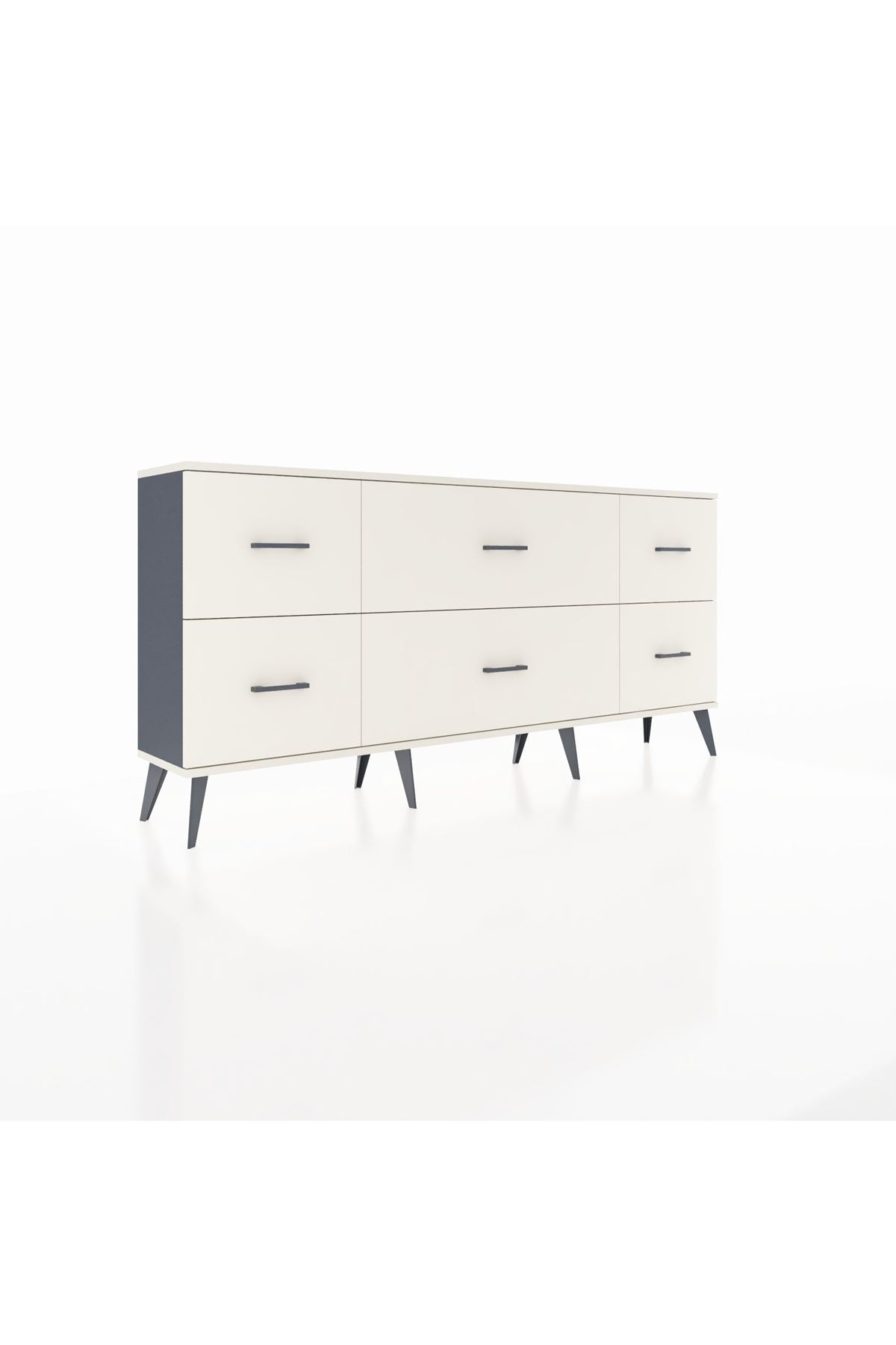 Arges Konsol 6 Çekmeceli 176x30x83 - S148M028V16A