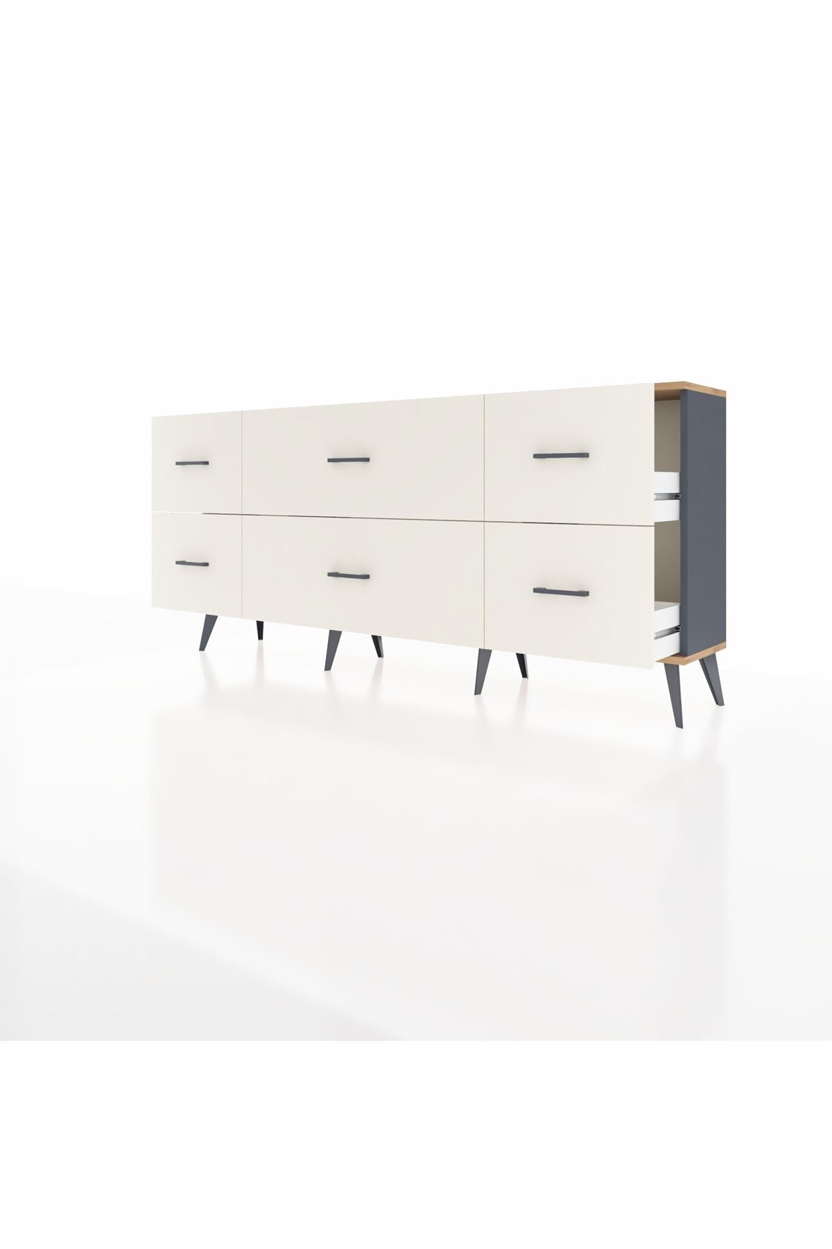 Arges Konsol 6 Çekmeceli 176x30x83 - S148M028V16A