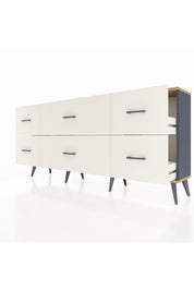 Arges Konsol 6 Çekmeceli 176x30x83 - S148M028V16A
