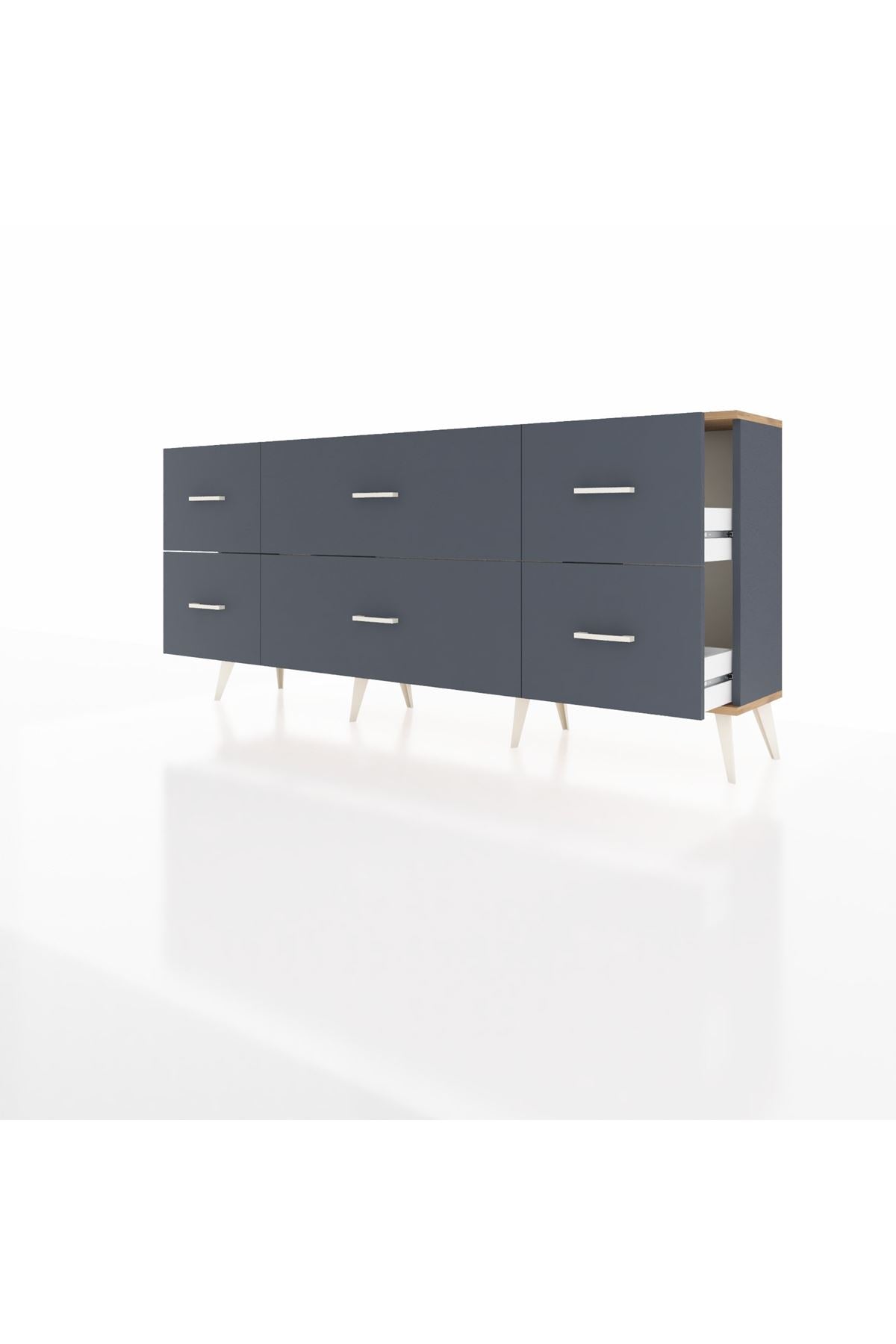 Arges Konsol 6 Çekmeceli 176x30x83 - S148M028V17A