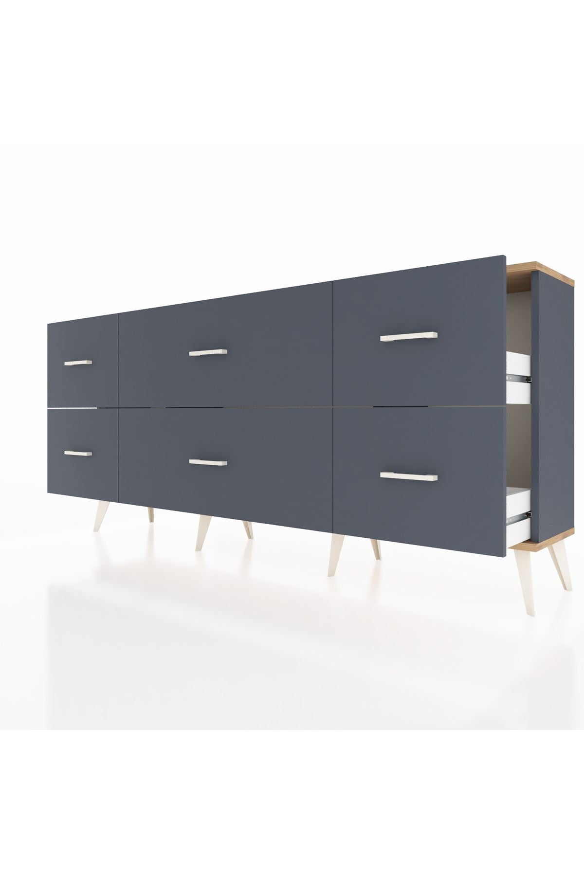 Arges Konsol 6 Çekmeceli 176x30x83 - S148M028V17A